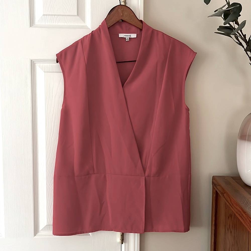RO&DE Pink sleeveless top